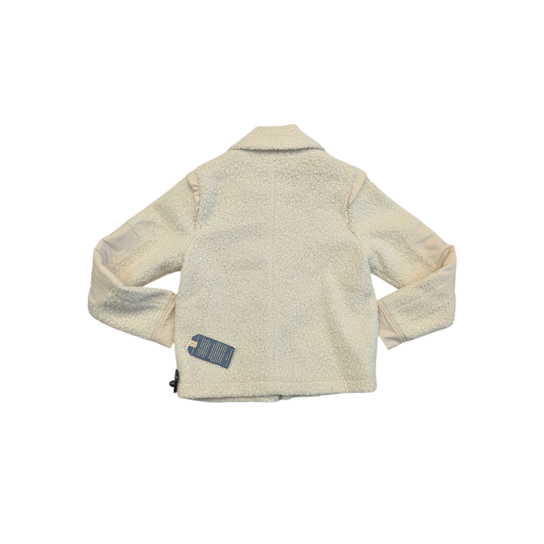Jacket Faux Fur & Sherpa By Democracy In Cream, Size:Xs