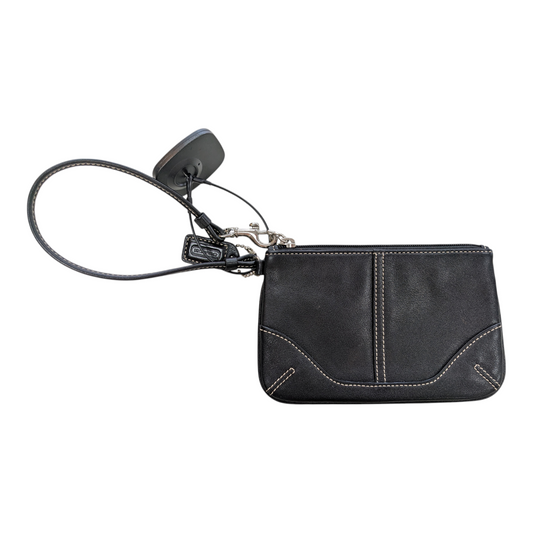 Wristlet Designer By Coach In Black, Size:Small
