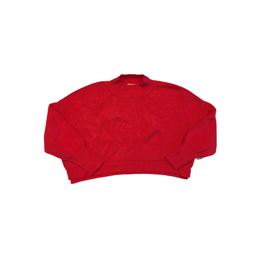 Sweater By Zenana In Red, Size:L