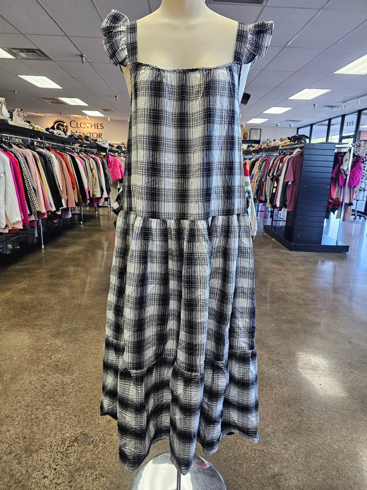 Dress Casual Maxi By Bb Dakota In Black & White, Size:Xs