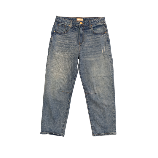 Jeans Boyfriend By Kut In Blue Denim, Size:8