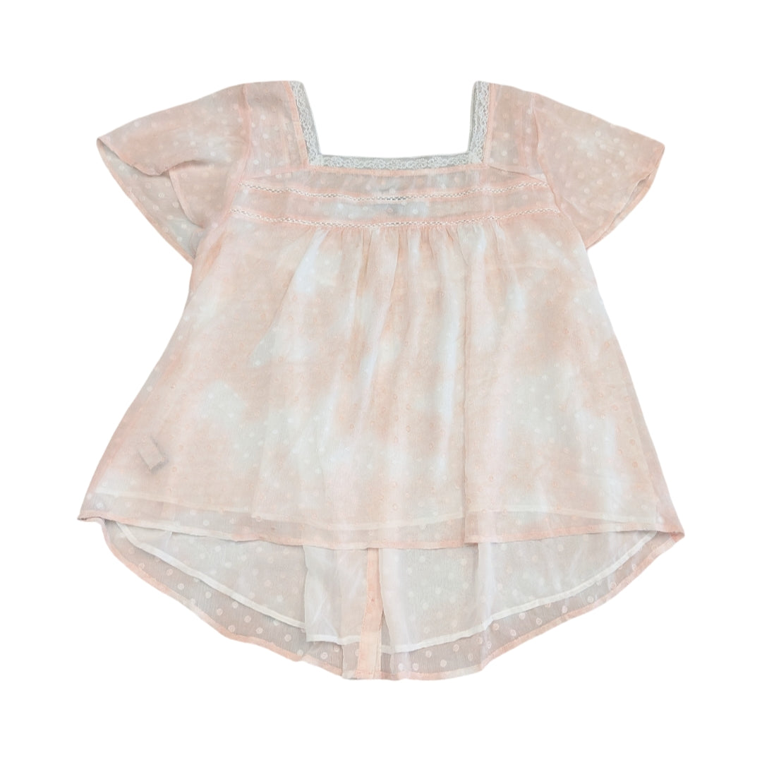 Top Ss By Torrid In Pink & White, Size:2X