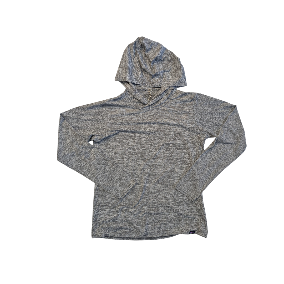 Athletic Top Ls Hoodie By Patagonia In Grey, Size:S