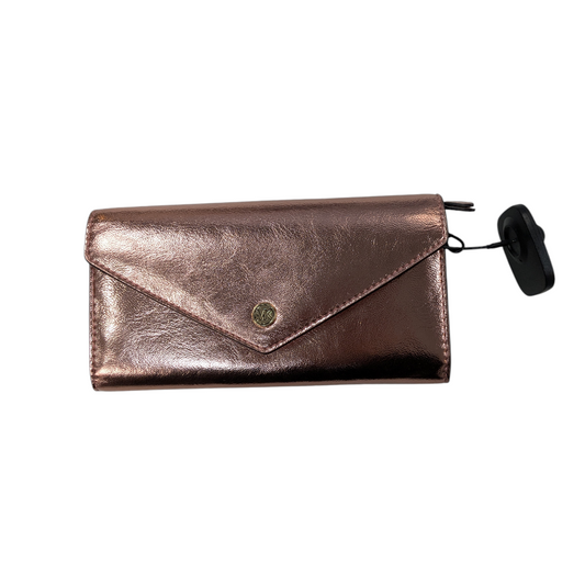 Wallet Designer By Michael Kors In Rose Gold, Size:Large