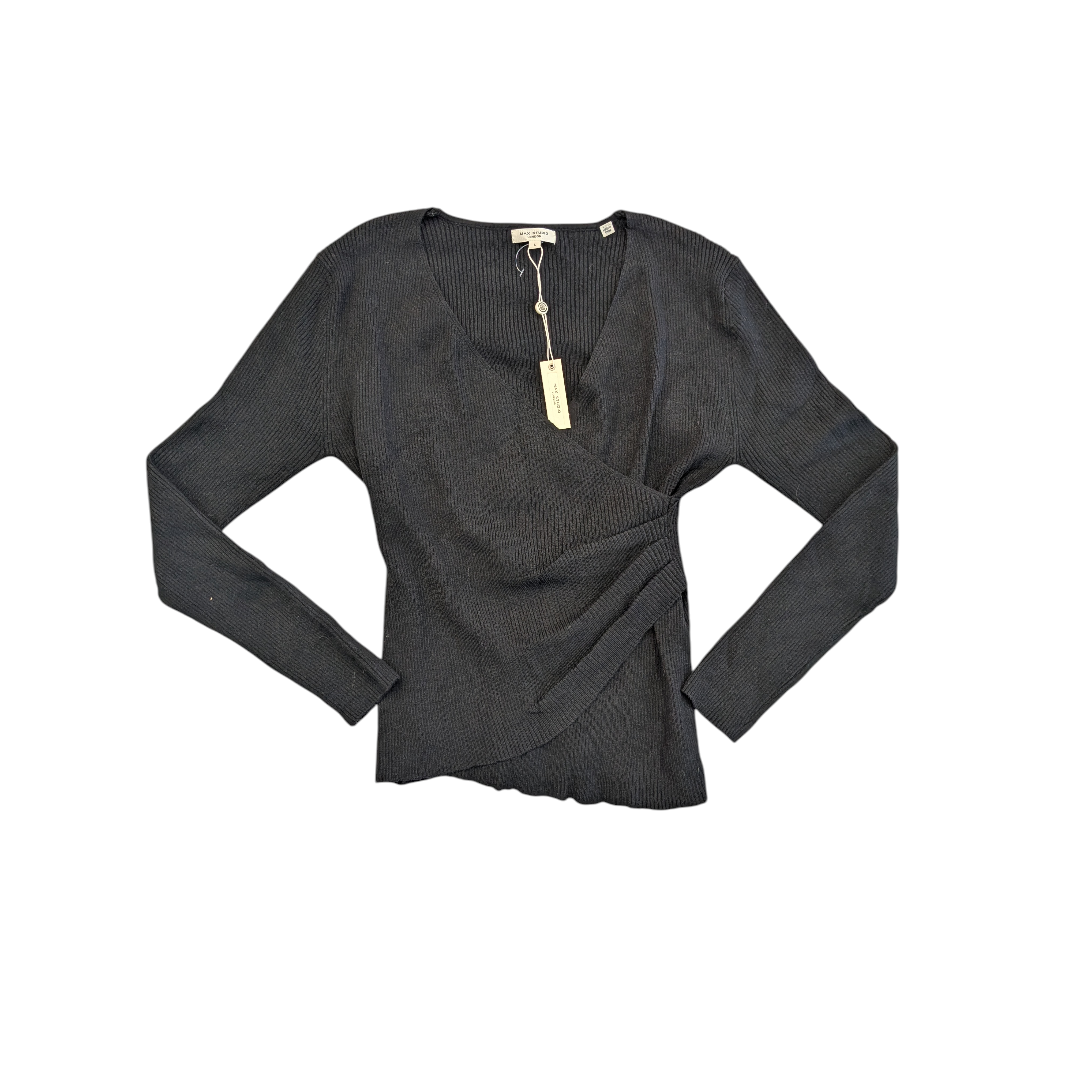 Sweater By Max Studio In Black, Size:L