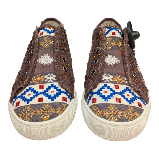 Shoes Sneakers By Montana West In Multi, Size:10