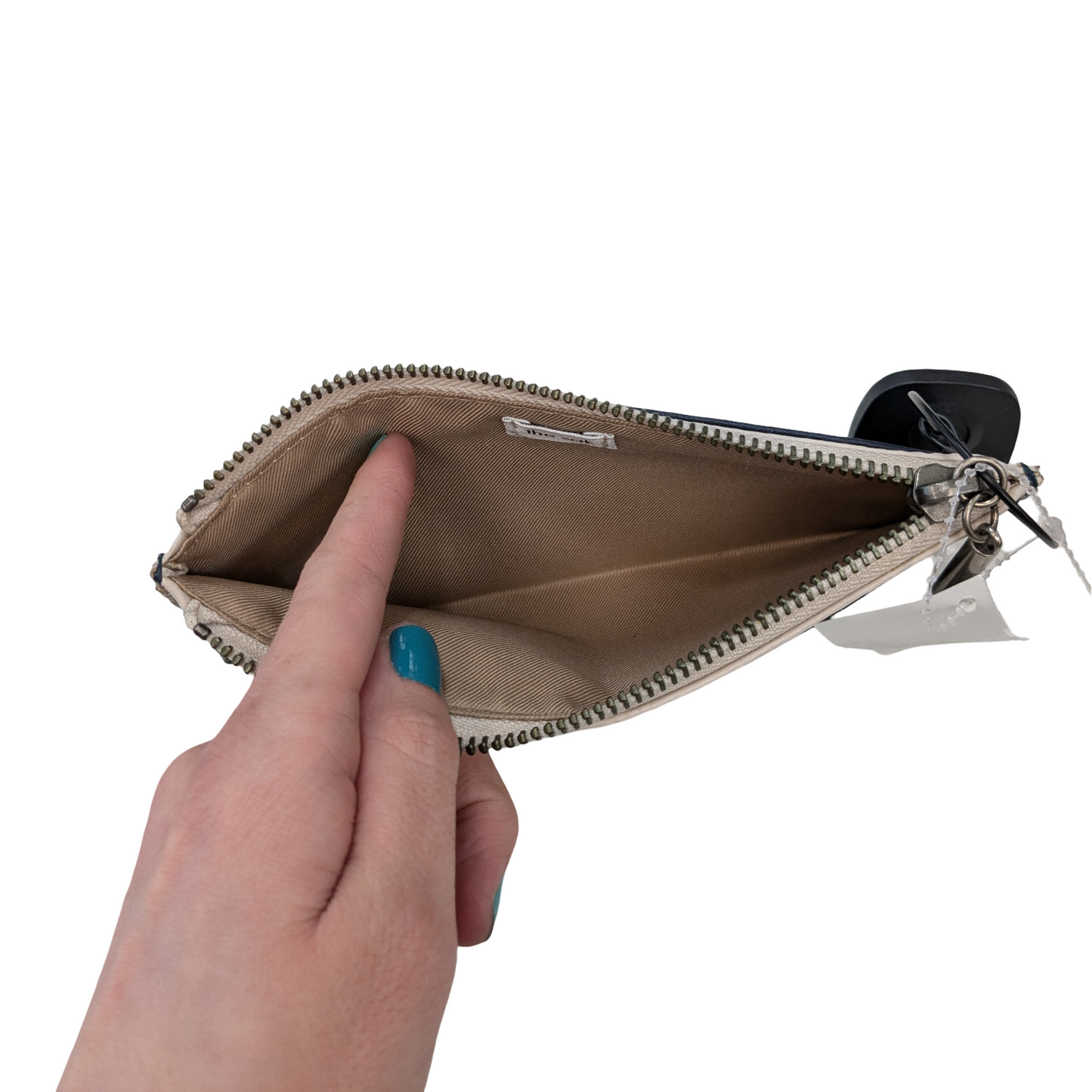 Wallet Leather By The Sak In Blue, Size:Medium
