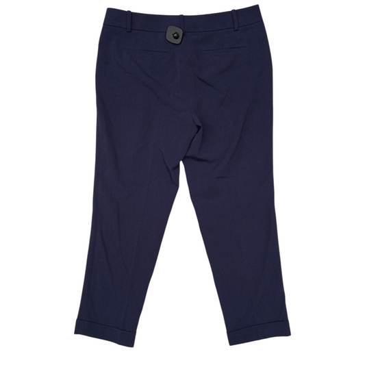 Pants Cropped By Loft In Purple, Size:6