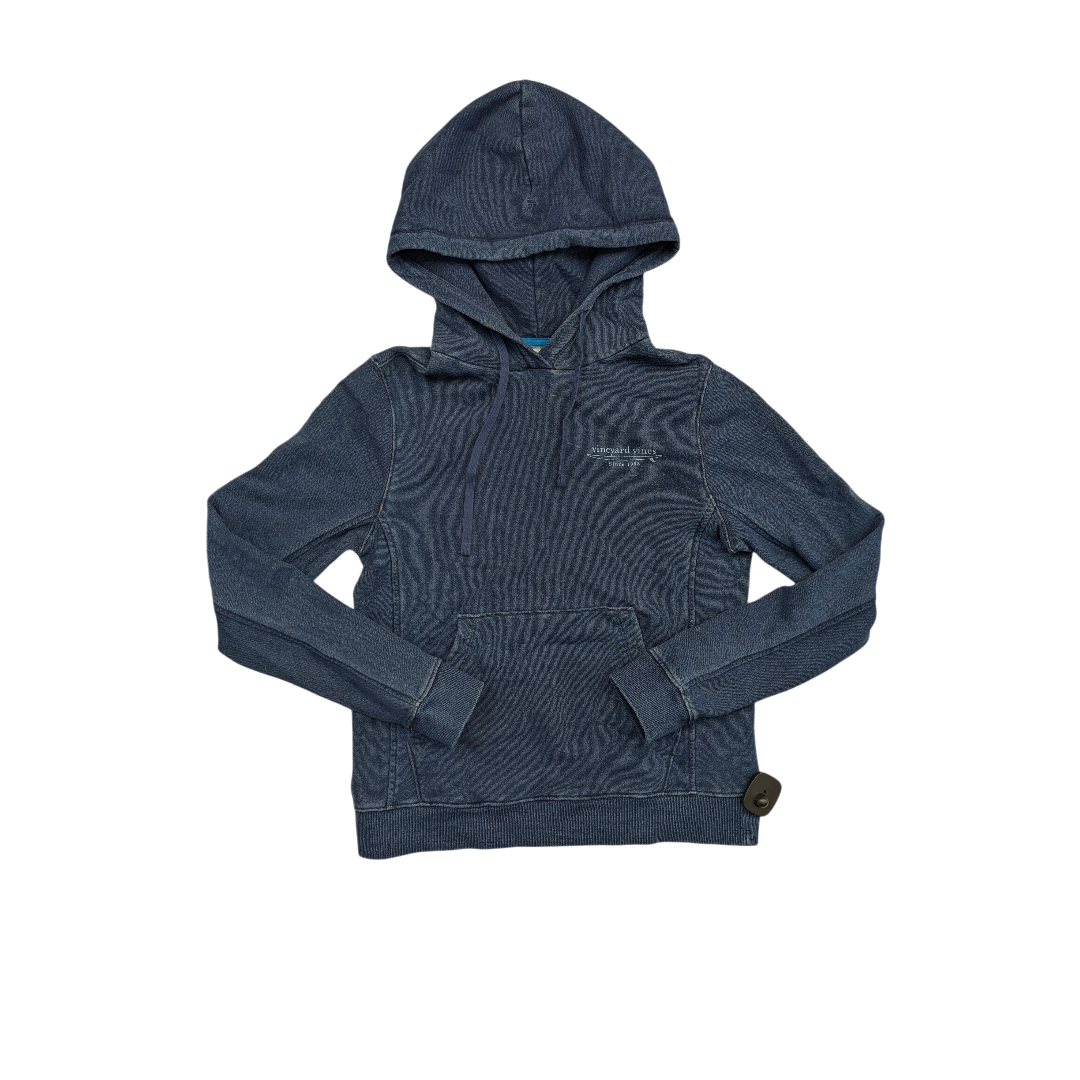 Sweatshirt Hoodie By Vineyard Vines In Blue & Brown, Size:Xs