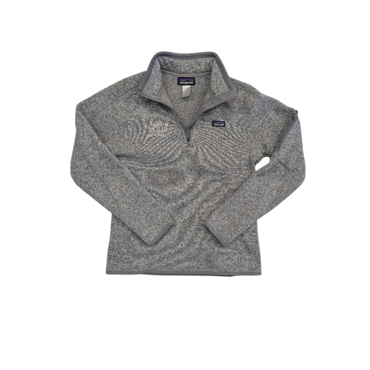 Jacket Fleece By Patagonia In Grey, Size:M