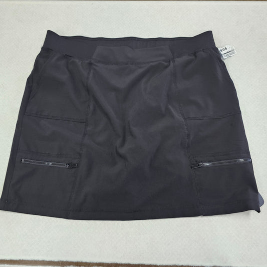 Athletic Skort By Chicos In Black, Size:16