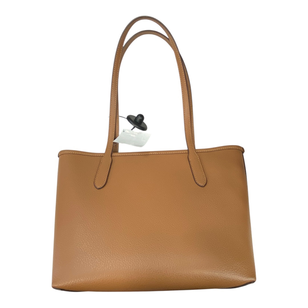 Handbag Designer By Coach In Tan, Size:Small