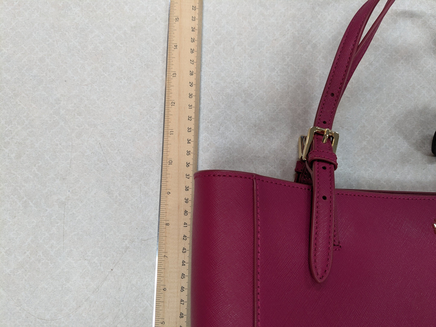 Handbag Designer By Tory Burch In Purple, Size:Medium