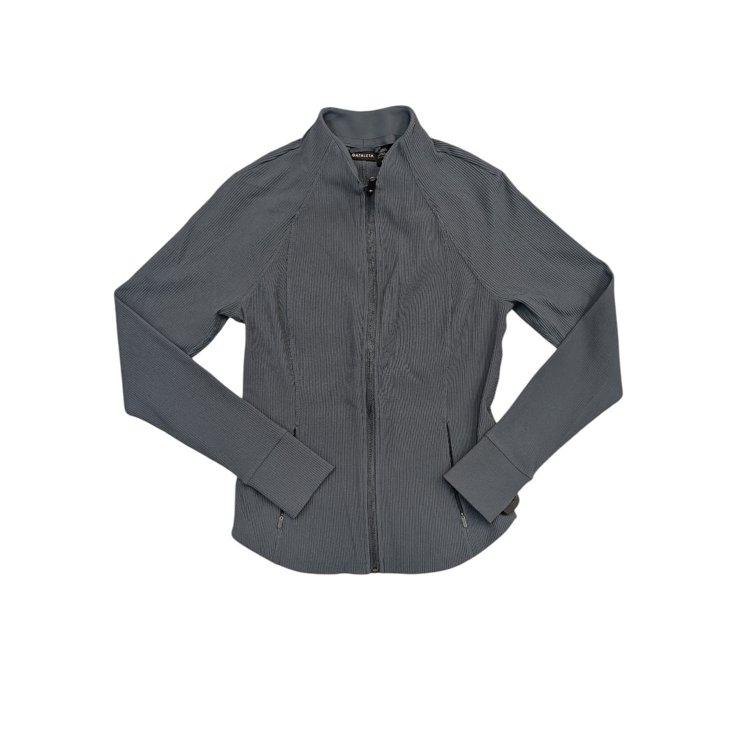 Athletic Jacket By Athleta In Blue, Size:M