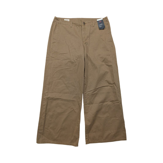 Pants Wide Leg By Levis In Brown, Size:14