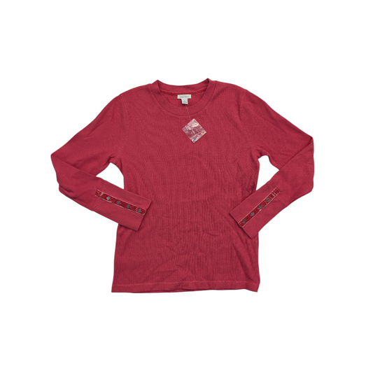 Top Ls Basic By Sundance In Pink, Size:L