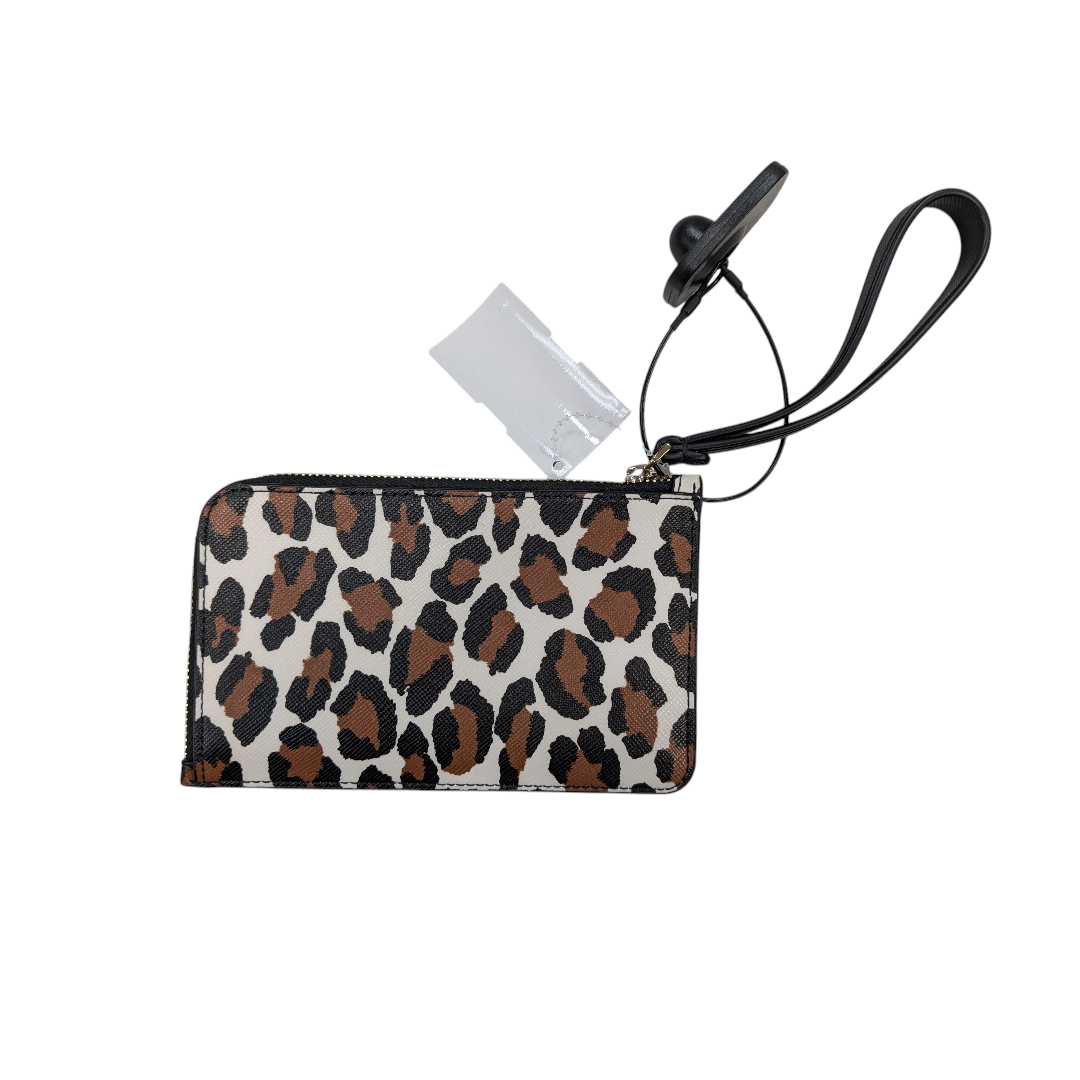 Wristlet Designer By Kate Spade In Animal Print, Size:Small