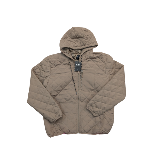Coat Puffer & Quilted By Cmc In Brown, Size:L