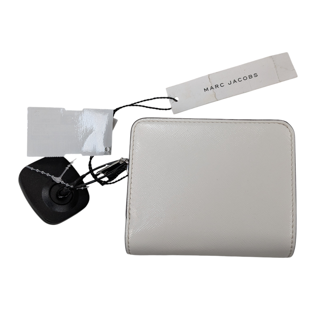 Wallet Designer By Marc Jacobs In White, Size:Medium