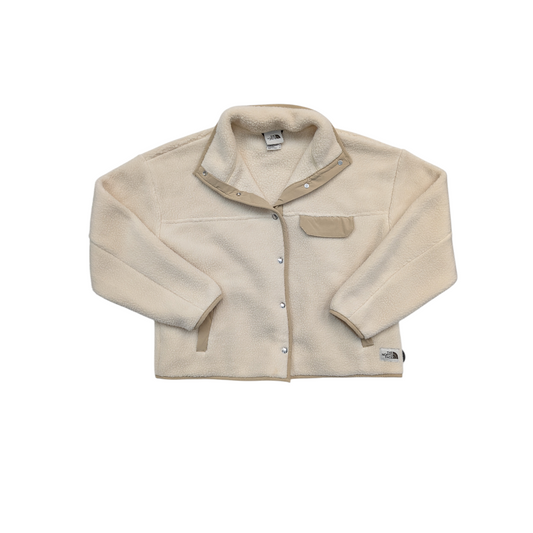 Jacket Fleece By The North Face In Cream & Tan, Size:S