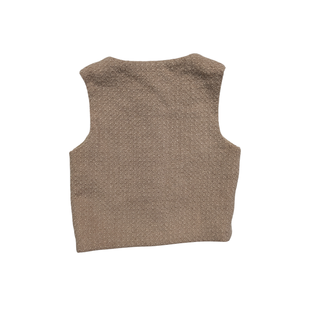 Vest Other By 4Th & Reckless In Tan, Size:M