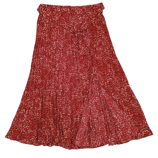 Skirt Maxi By Skies Are Blue In Red, Size:M