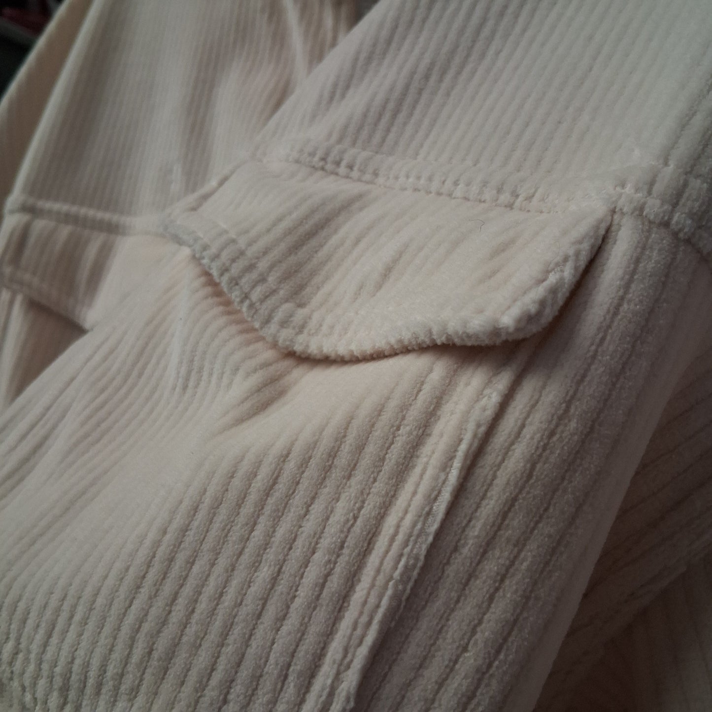 Jacket Other By Rae Mode In Cream, Size: L