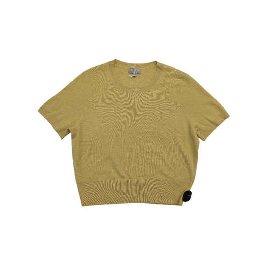Sweater Cashmere By J. Crew In Yellow, Size:Xl
