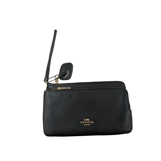 Wallet Designer By Coach In Black, Size:Large
