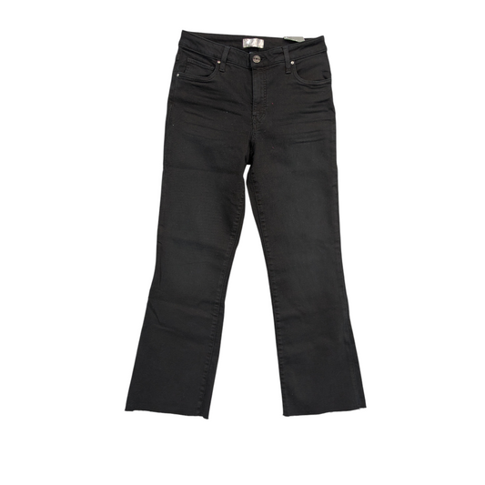 Jeans Flared By Kut In Black Denim, Size:4