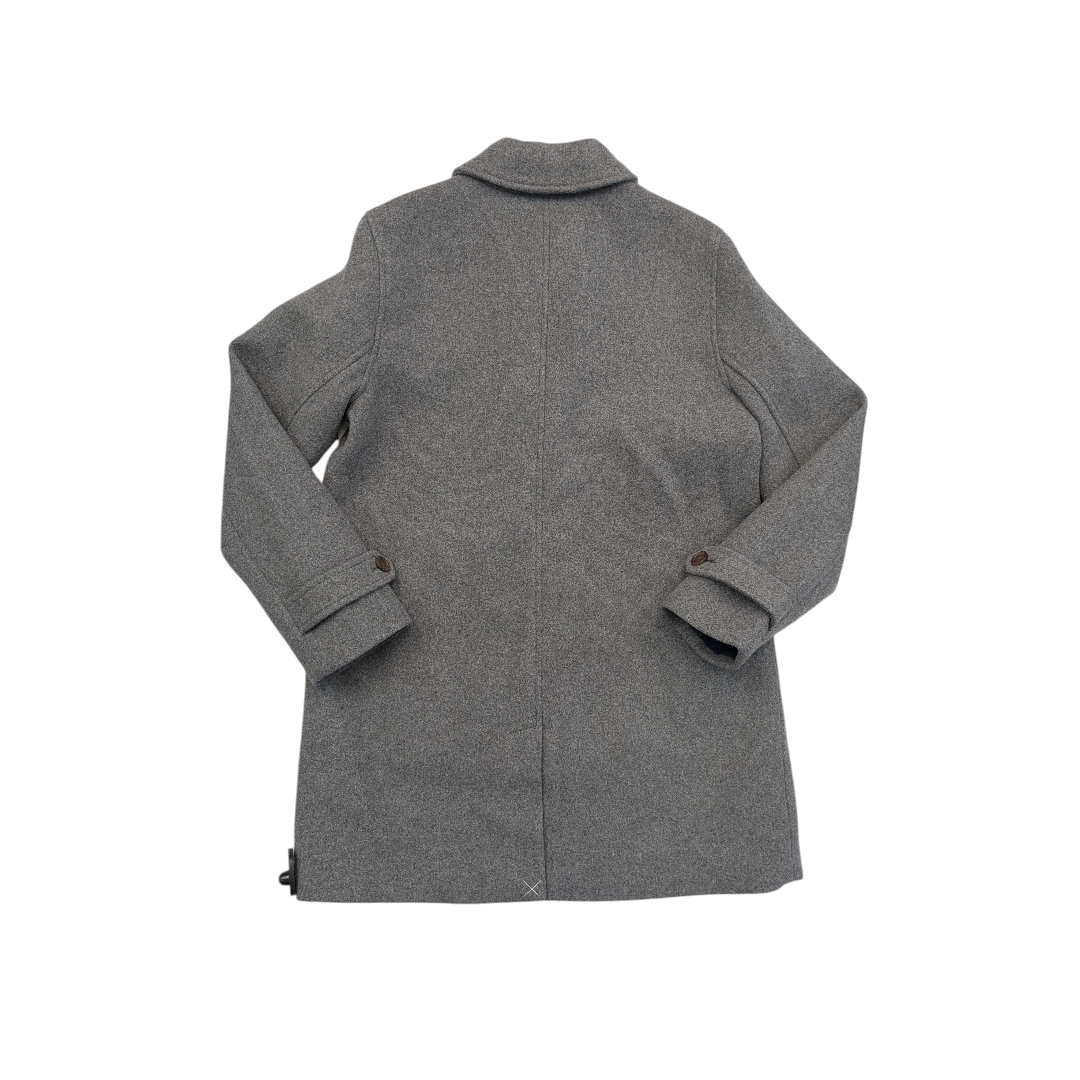 Coat Peacoat By J. Crew In Grey, Size:6