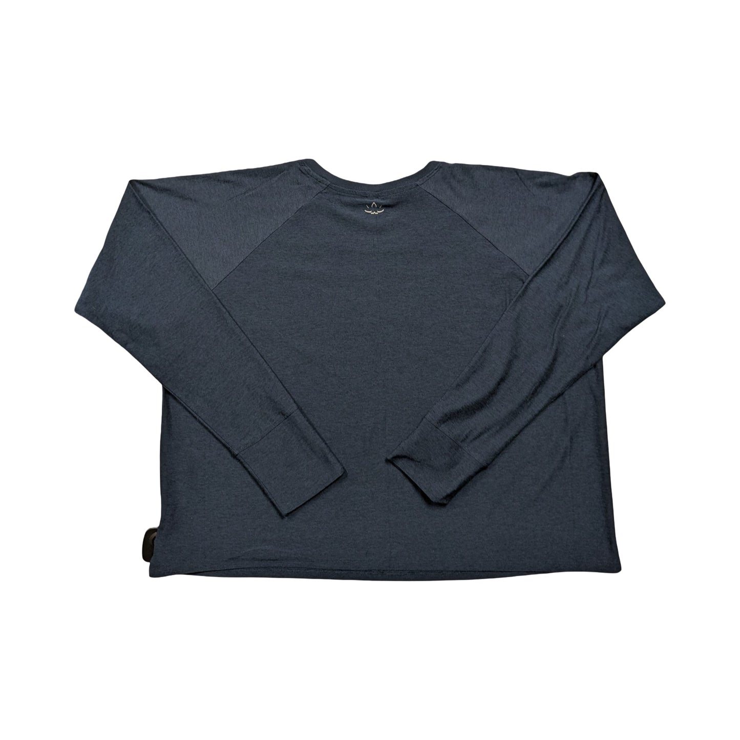 Athletic Top Ls Crewneck By Beyond Yoga In Navy, Size:L