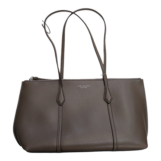 Handbag Designer By Tory Burch In Taupe, Size:Small