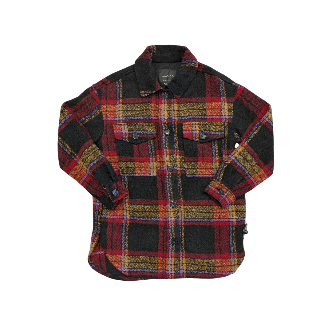 Coat Other By Sanctuary In Plaid Pattern, Size:Xs