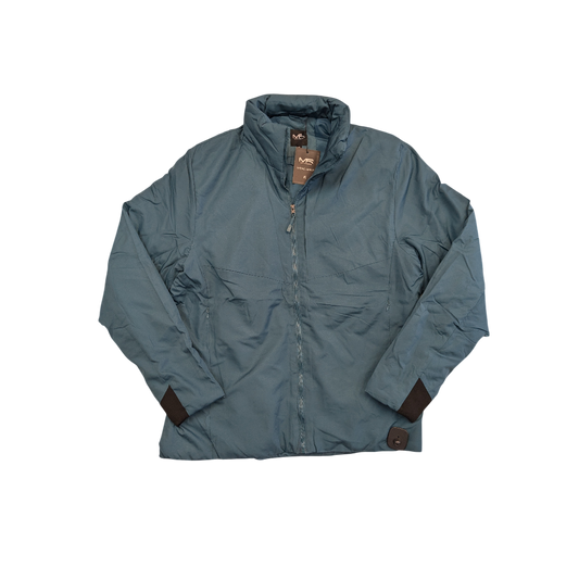 Jacket Puffer & Quilted By Cmc In Teal, Size:Xl