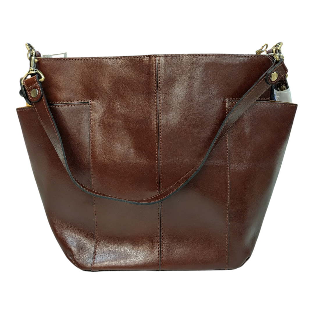 Handbag Designer By Patricia Nash In Brown, Size:Large