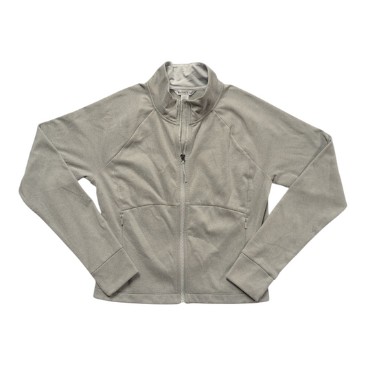 Athletic Jacket By Athleta In Grey, Size:L