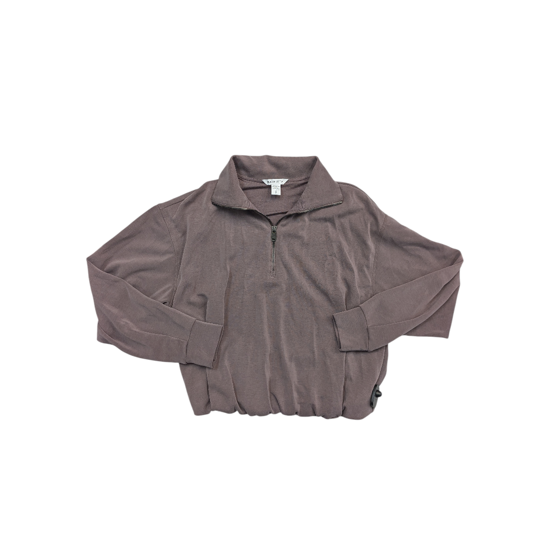 Athletic Sweatshirt Collar By Athleta In Purple, Size:S