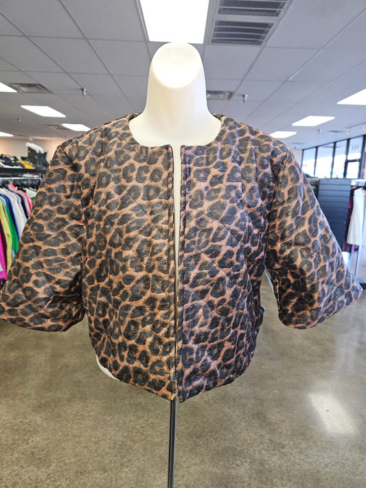 Jacket Other By Anna & Ava In Animal Print, Size:L