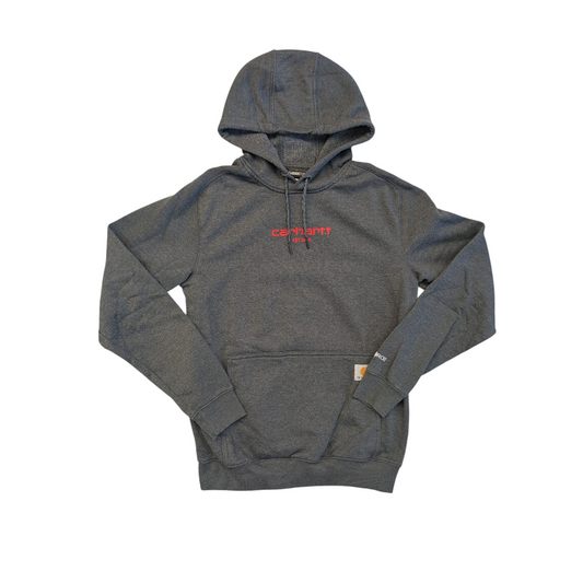 Sweatshirt Hoodie By Carhartt In Grey, Size:S