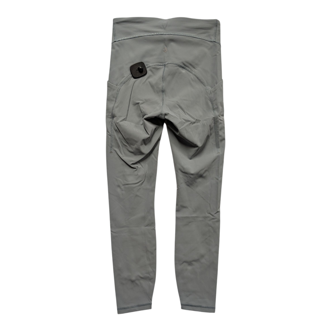 Athletic Leggings By Lululemon In Blue, Size:6