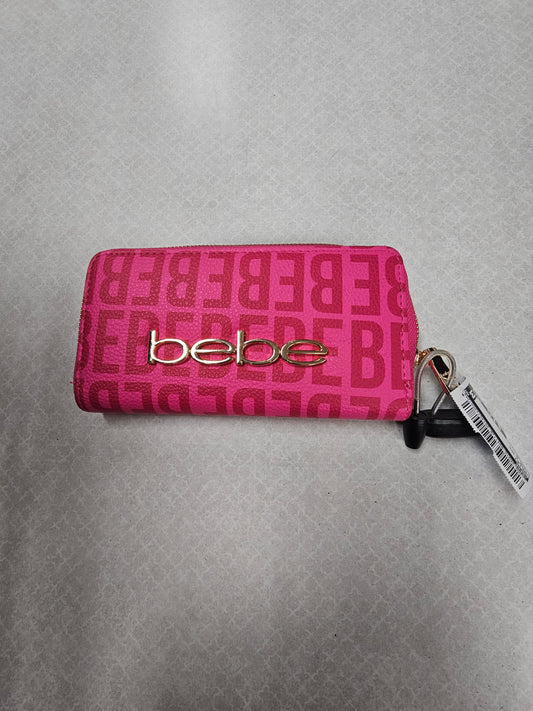 Wallet By Bebe In Pink & Red, Size:Medium