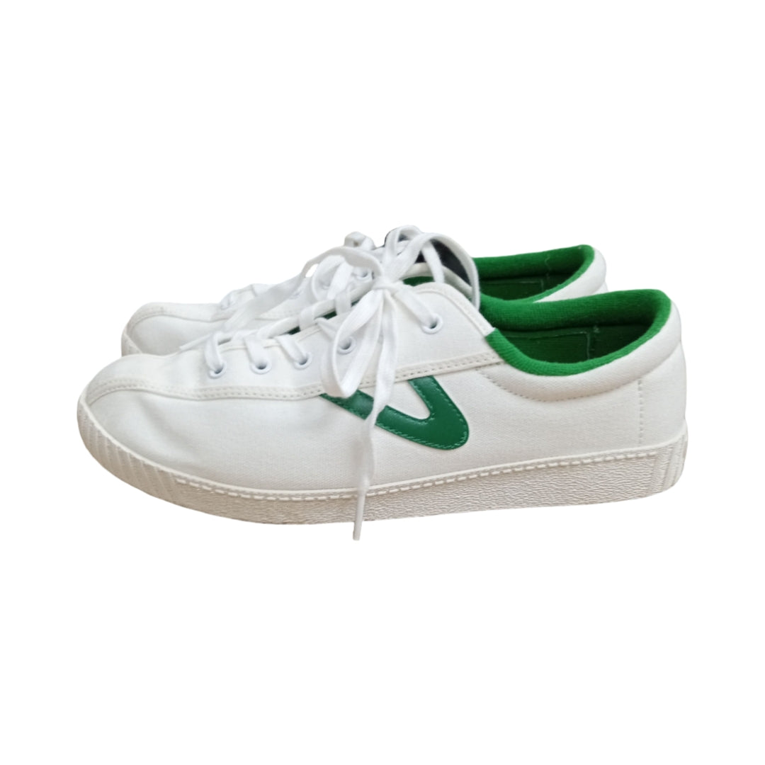Shoes Sneakers By Tretorn In Green & White, Size:9.5