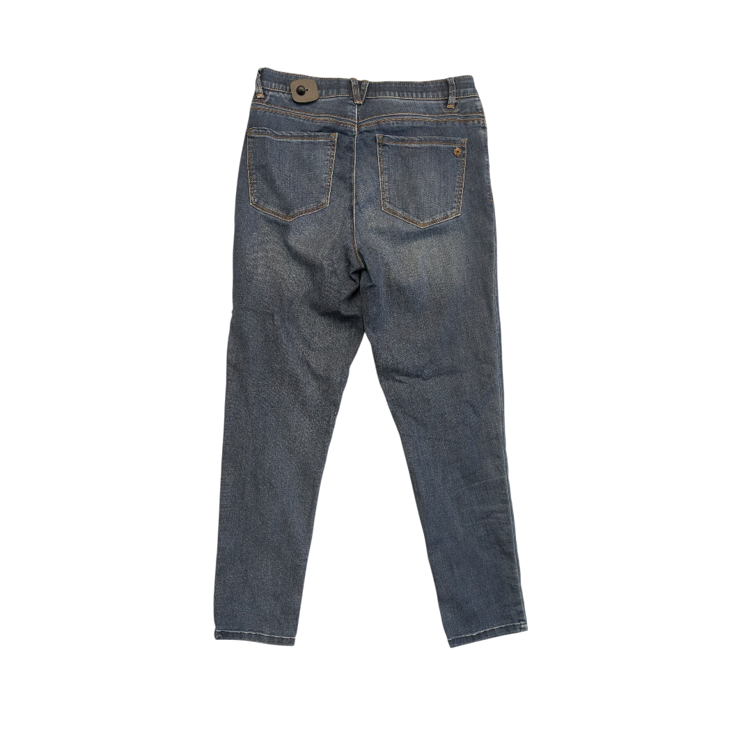 Jeans Straight By Democracy In Blue Denim, Size:10