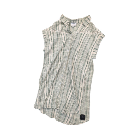 Top Ss By Cmc In Green & White, Size:S