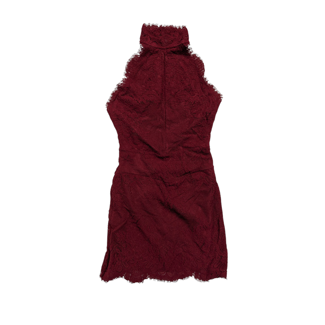 Dress Casual Short By Free People In Red, Size:Xs