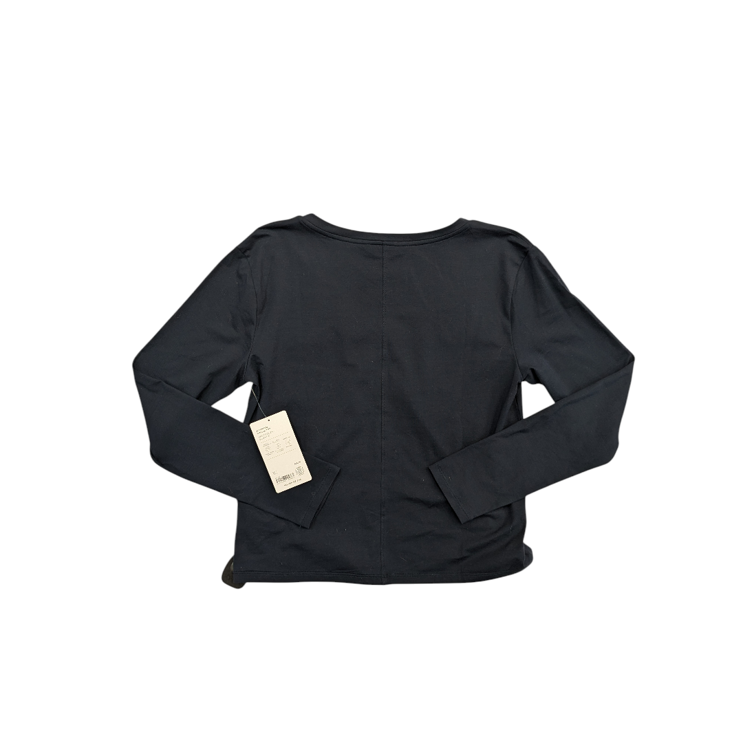 Athletic Top Ls Crewneck By Athleta In Navy, Size:S