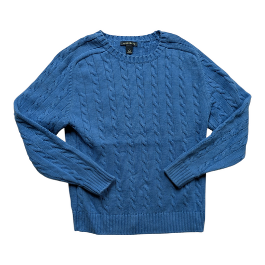 Sweater By Lands End In Blue, Size:L