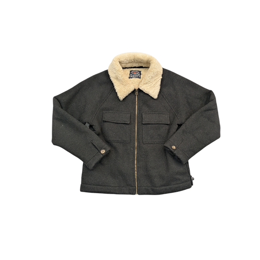 Coat Other By Faherty In Grey, Size:M