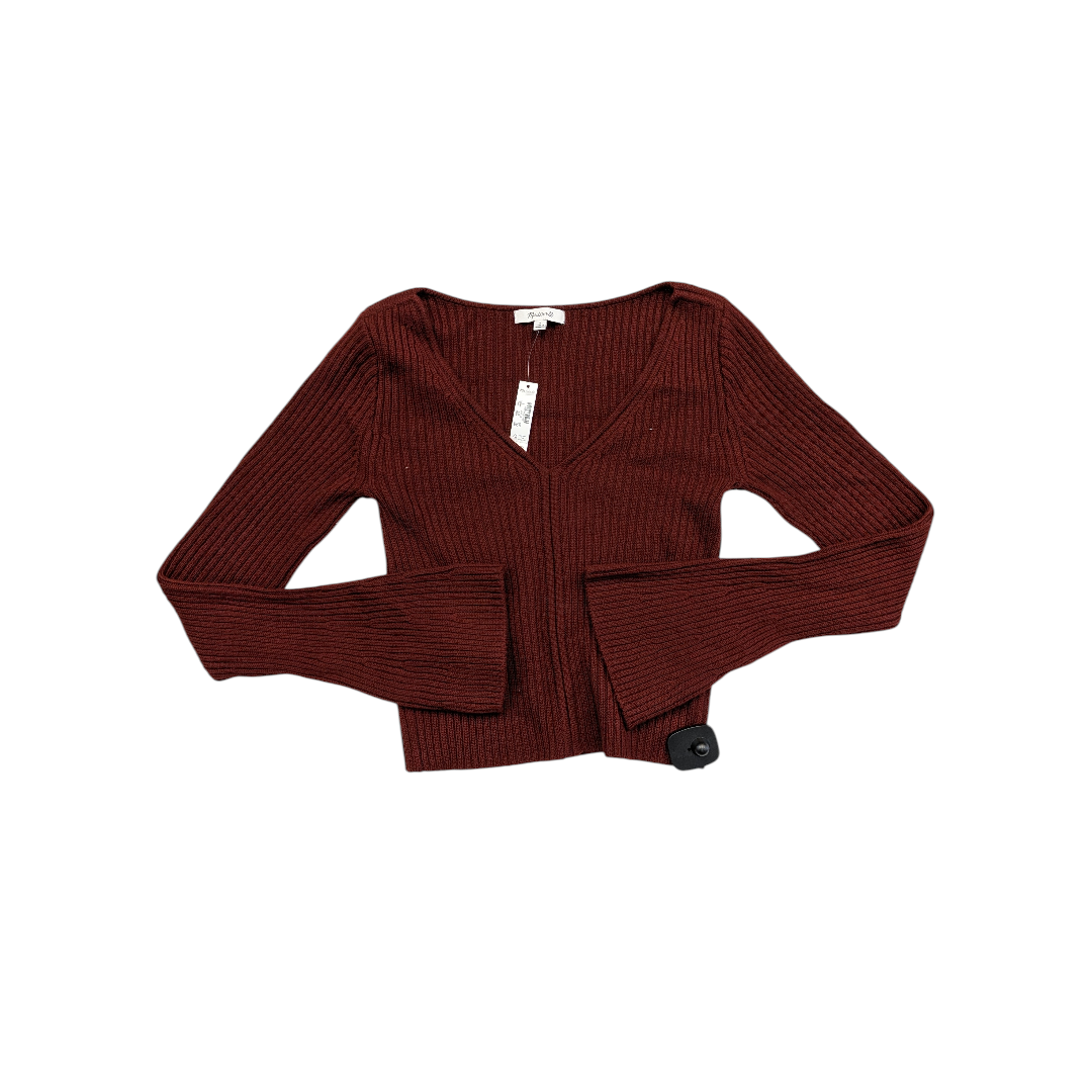 Sweater By Madewell In Red, Size:S